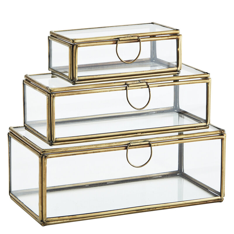 Madam Stoltz-collectie Glass boxes