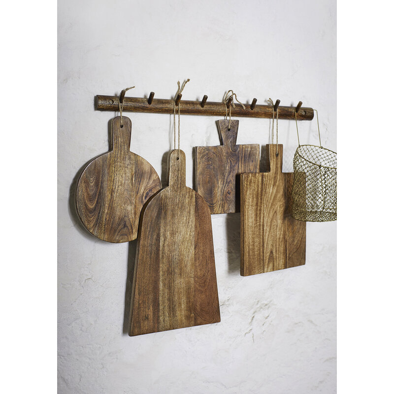 Madam Stoltz-collectie Wooden coat rack
