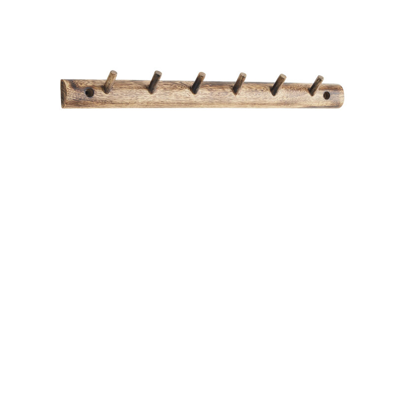 Madam Stoltz-collectie Wooden coat rack