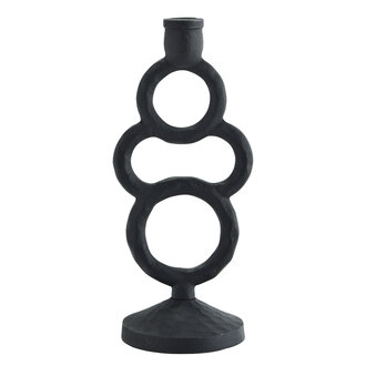 Madam Stoltz Aluminium candle holder