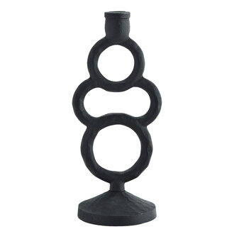 Madam Stoltz Aluminium candle holder