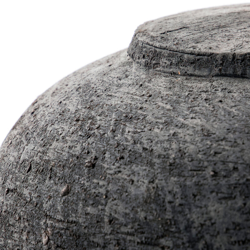 House Doctor-collectie Tafellamp met lampenkap Tahi Zwart