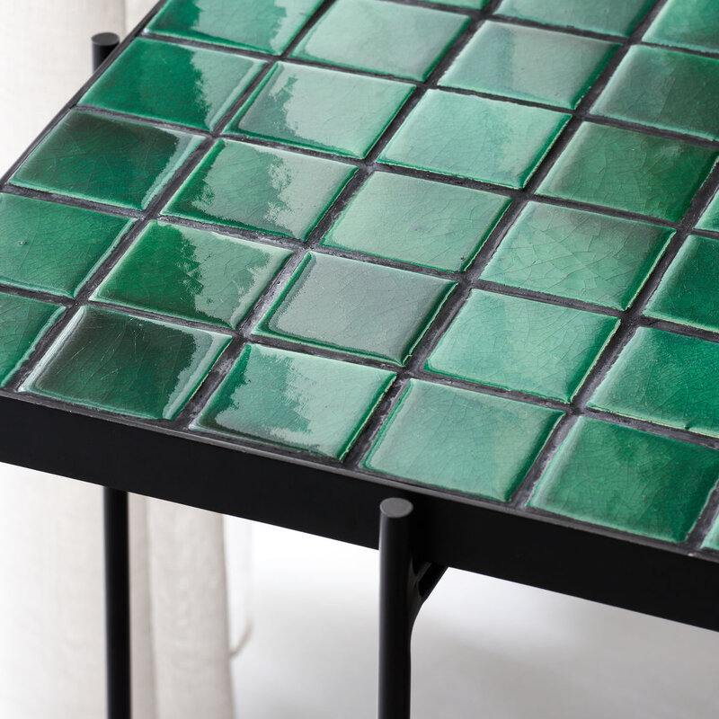 House Doctor-collectie Side table Kuna Groen