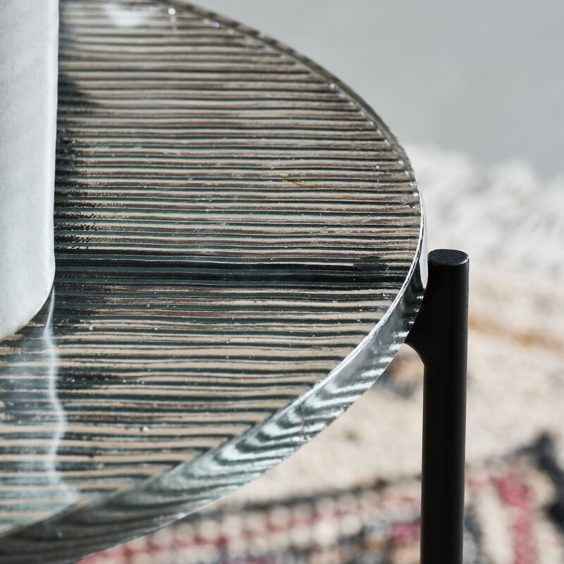 House Doctor-collectie Side table Tamu Black