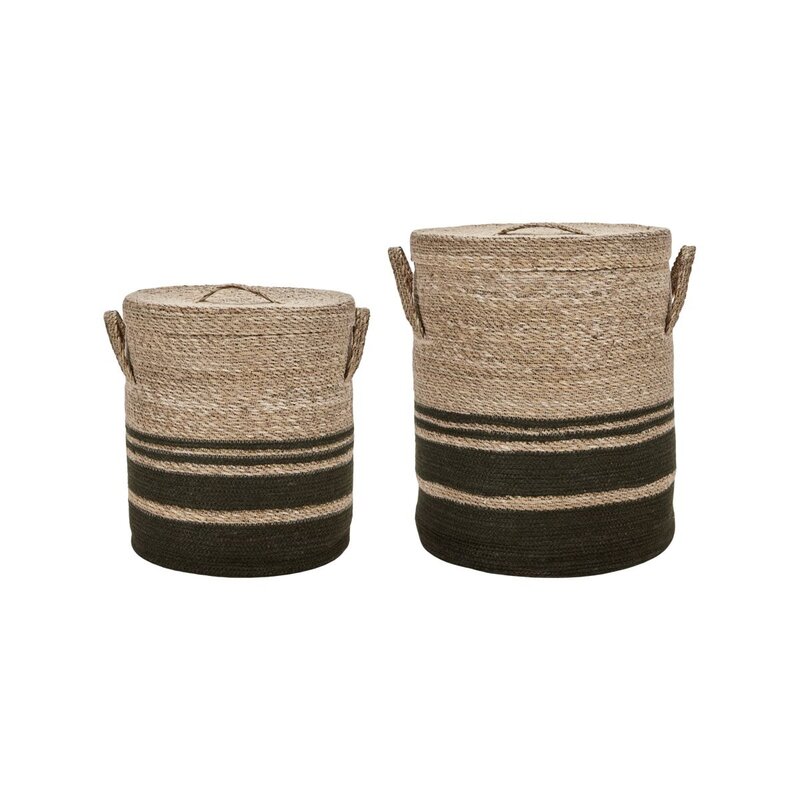 House Doctor-collectie Baskets with lid Laundry Leger