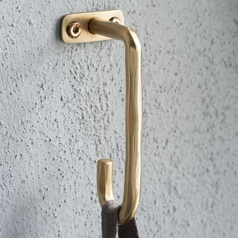 House Doctor-collectie Hook Welo Brushed brass finish