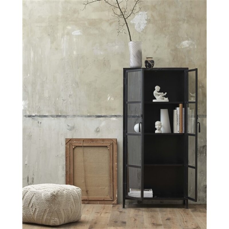 Nordal-collectie WULAR poef gebroken wit