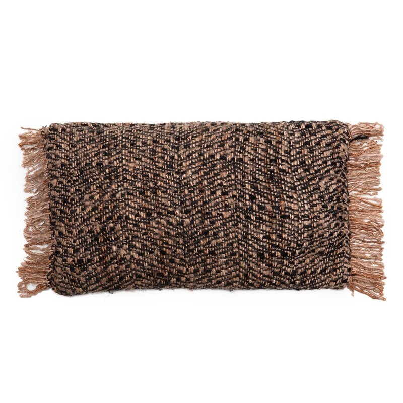 Bazar Bizar-collectie De Oh My Gee Kussenhoes - Zwart Koper - 30x50