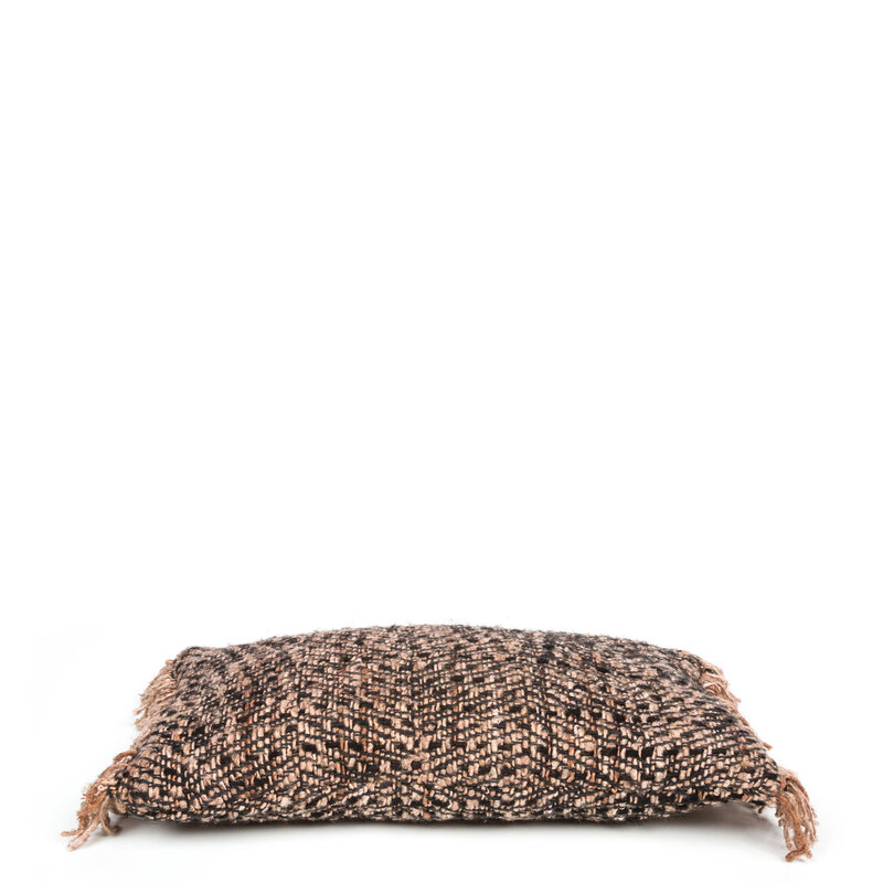 Bazar Bizar-collectie De Oh My Gee Kussenhoes - Zwart Koper - 30x50