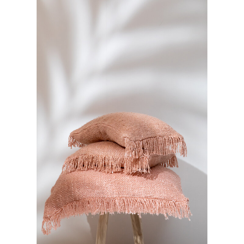 Bazar Bizar De Oh My Gee Kussenhoes - Zalm Roze - 40x40