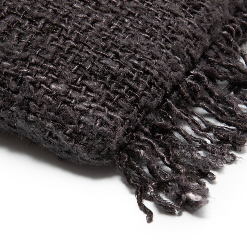 Bazar Bizar De Oh My Gee Kussenhoes - Black Navy - 30x50