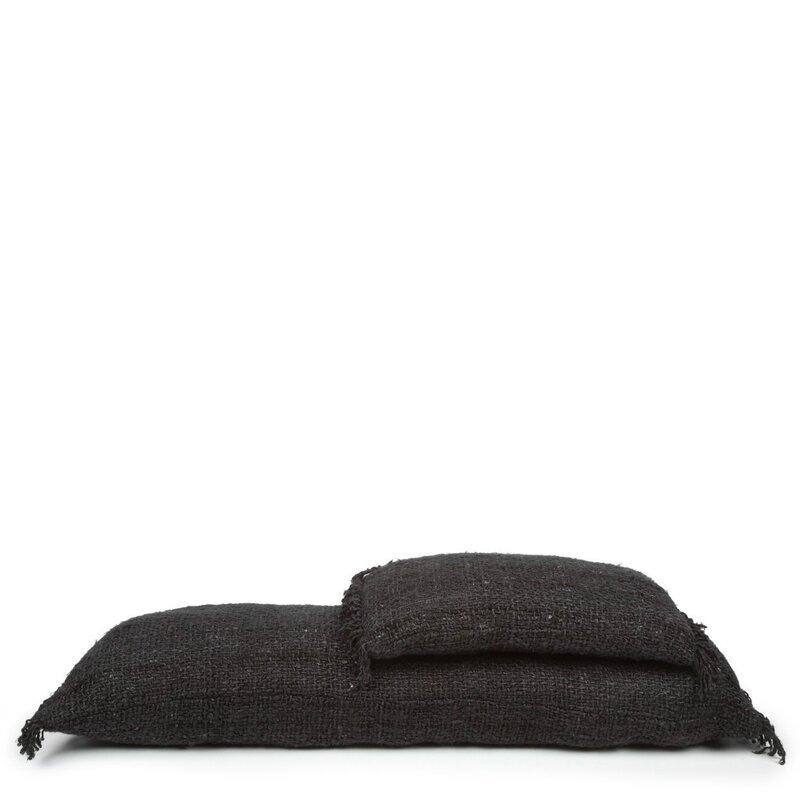 Bazar Bizar-collectie De Oh My Gee Kussenhoes - Black Navy - 30x50