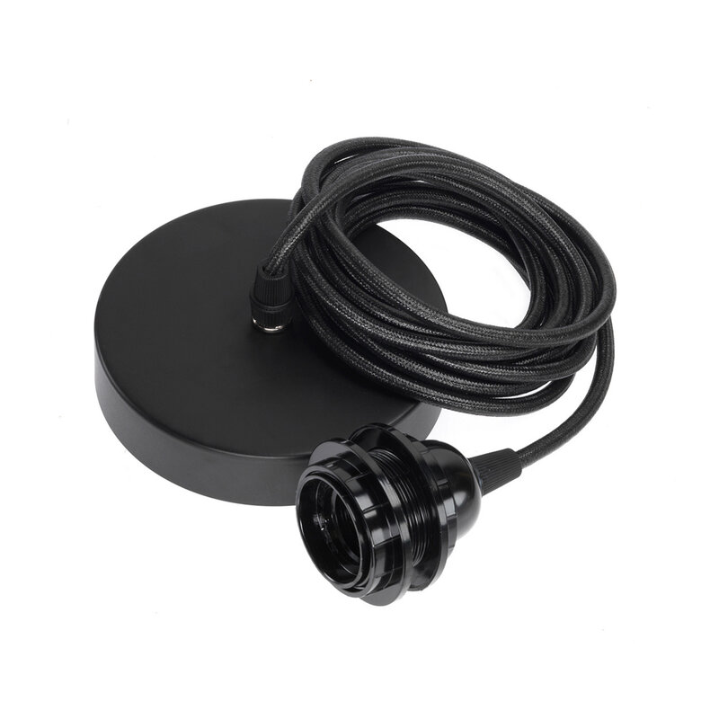 Hoopzi-collectie Lampfitting voor Plafond - Zwart - 1 Fitting