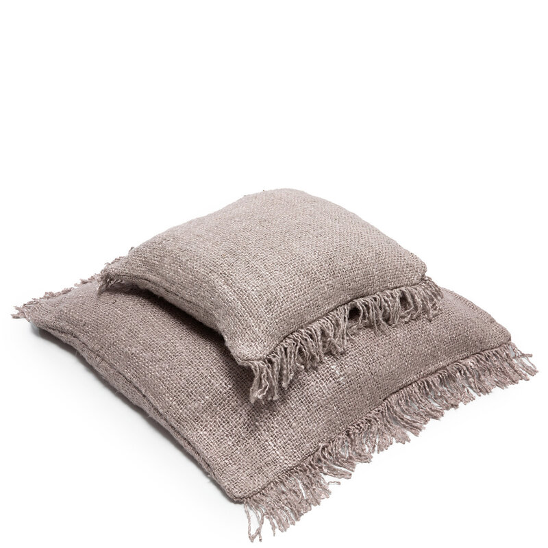 Bazar Bizar-collectie De Oh My Gee Kussenhoes - Parel Grijs - 60x60