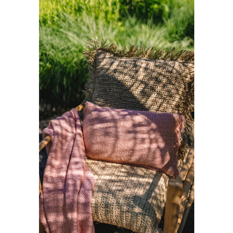 Bazar Bizar-collectie De Oh My Gee Kussenhoes - Zalm Roze - 30x50
