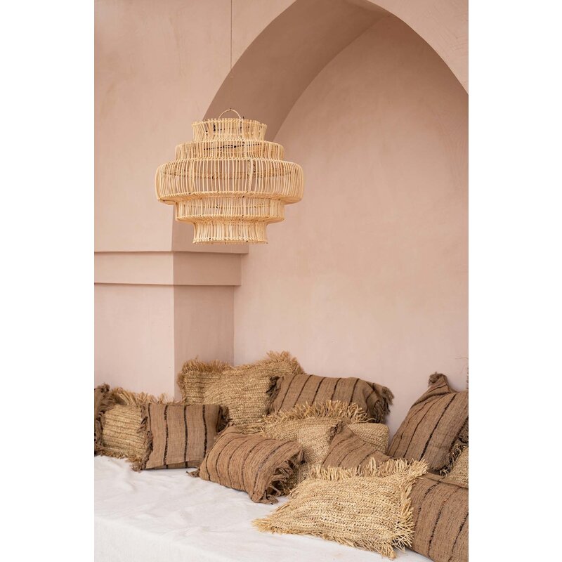 Bazar Bizar The Oh My Gee Cushion Cover - Beige Black - 40x40