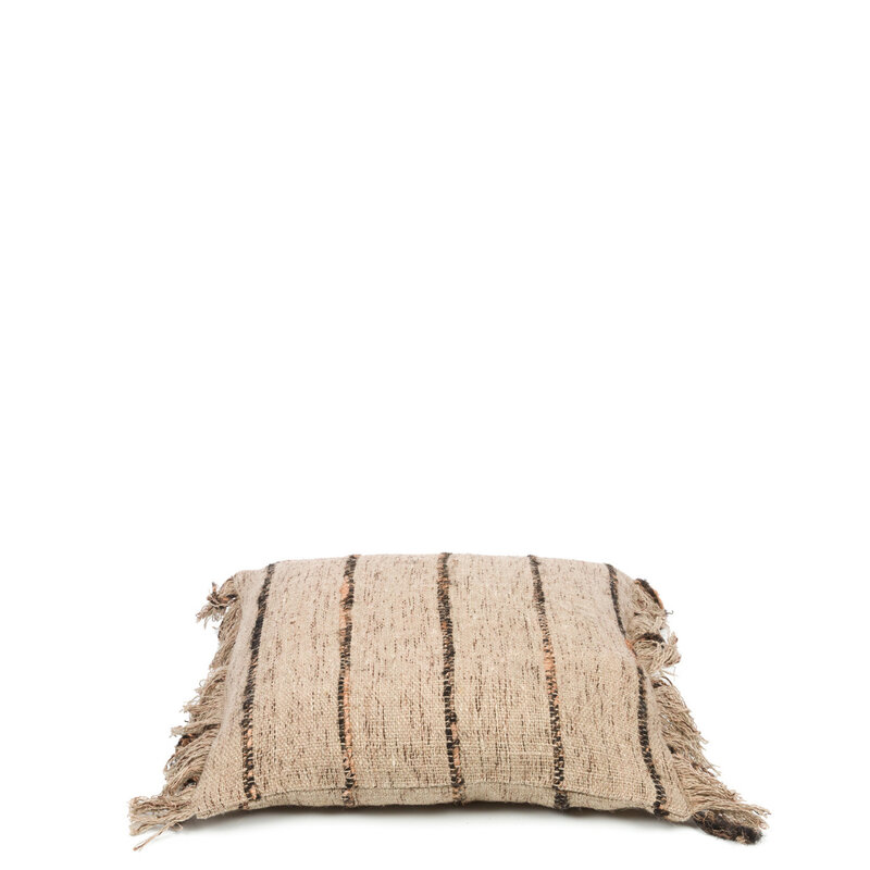 Bazar Bizar The Oh My Gee Cushion Cover - Beige Black - 40x40