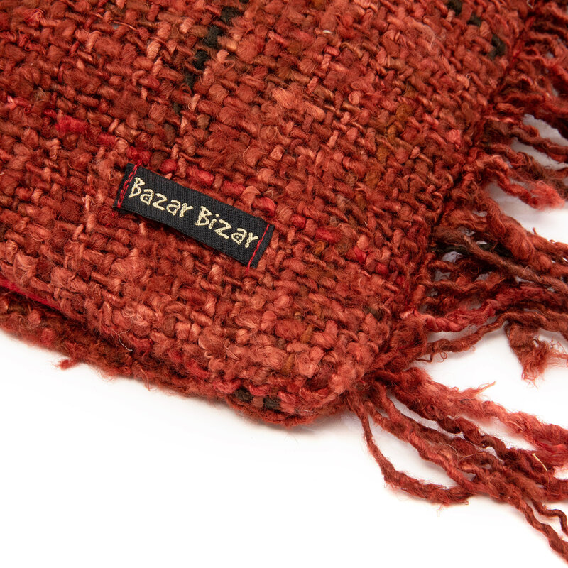 Bazar Bizar-collectie De Oh My Gee Kussenhoes -  Kersenrood - 60x60