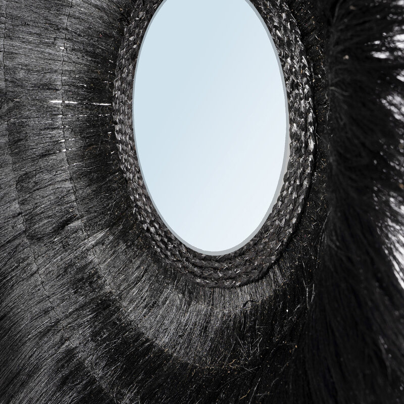 Bazar Bizar-collectie De Sunken Forest Spiegel - Zwart