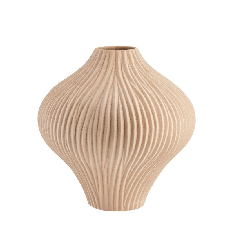 Lene Bjerre  Esmia decorative vase H34,5 cm powder