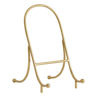 Nordal FAILA book stand iron golden finish