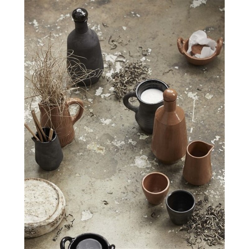 Nordal-collectie JUNIPER jug terracotta brown