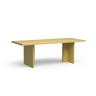 HKliving Eettafel olijf rechthoekig 220cm