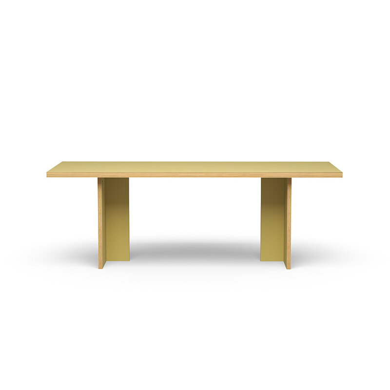 HKLIVING-collectie Dining table olive rectangular 220cm