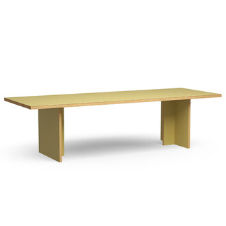 HKLIVING Dining table olive rectangular 280cm