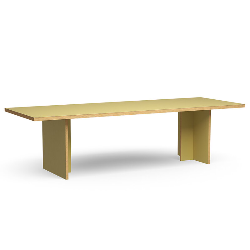HKLIVING-collectie Dining table olive rectangular 280cm
