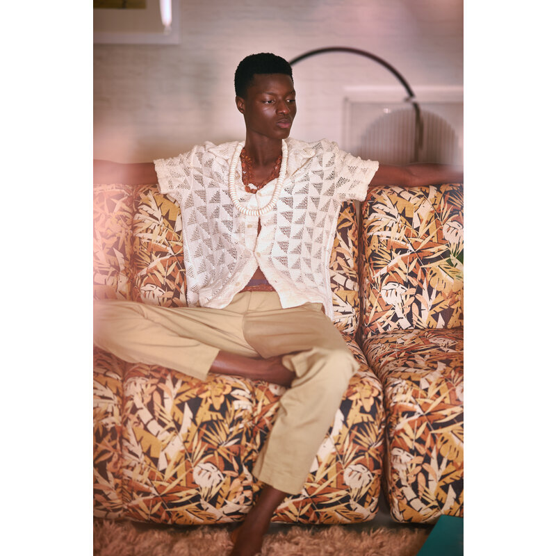 HKLIVING-collectie Wave couch: element middle small printed hollywood