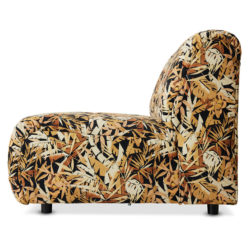 HKLIVING-collectie Wave couch: element middle printed hollywood