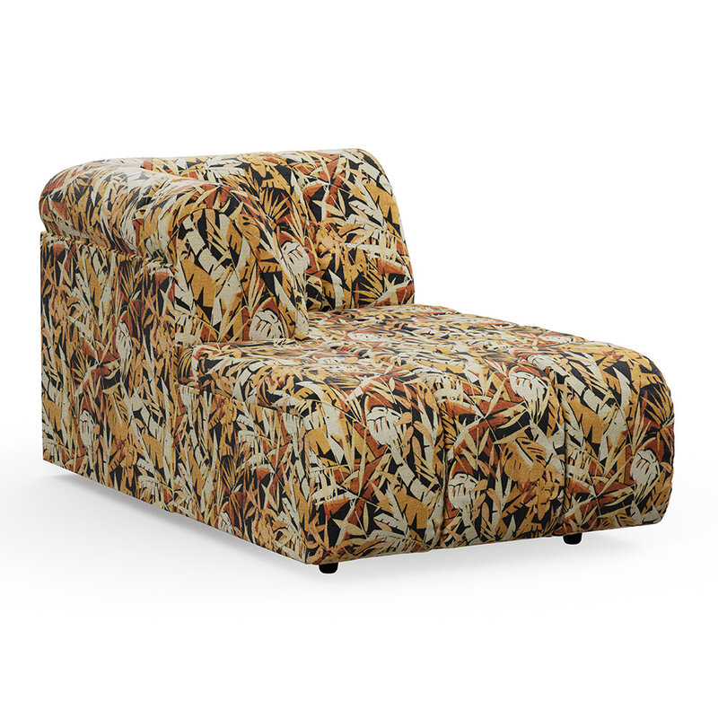 HKLIVING-collectie Wave couch: element left divan printed hollywood