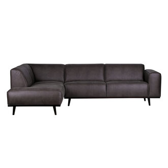 WOOOD Statement Corner Sofa Left Grey