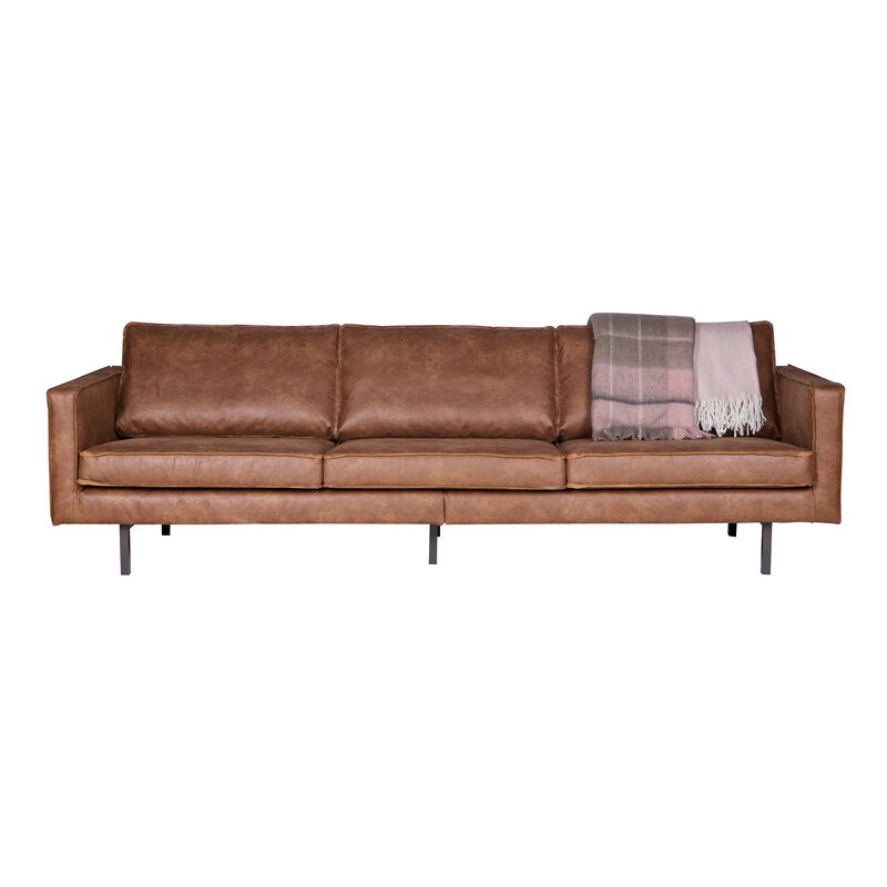 BePureHome-collectie Rodeo Bank 3-zits Cognac