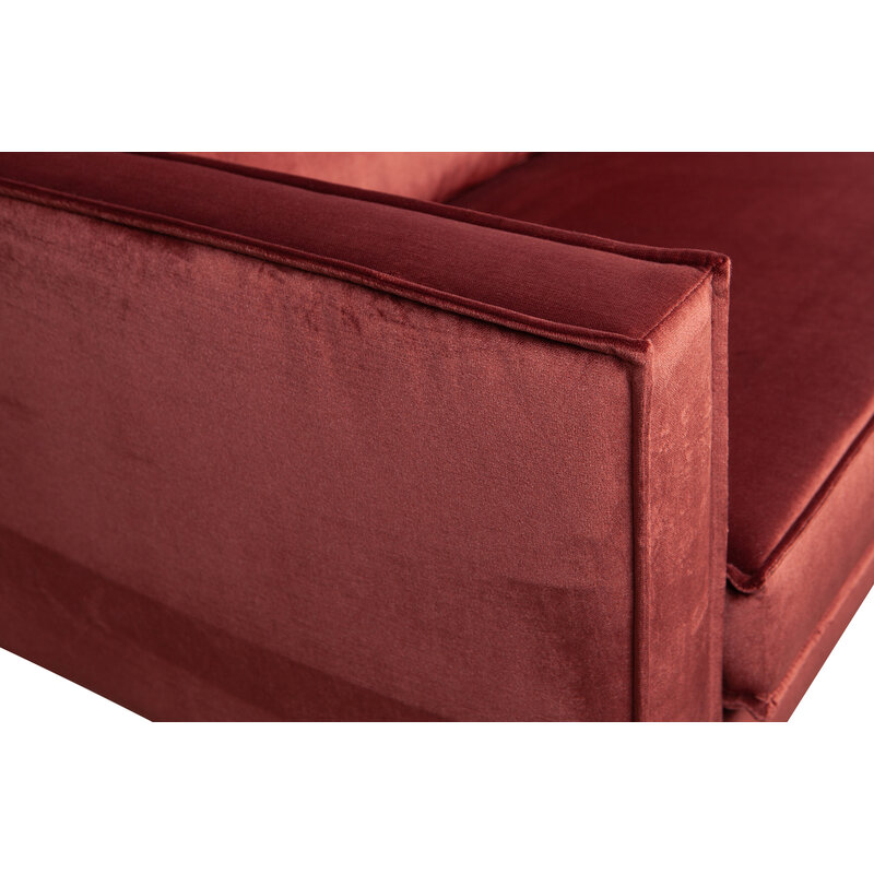 WOOOD-collectie Rodeo Fauteuil Velvet Chestnut
