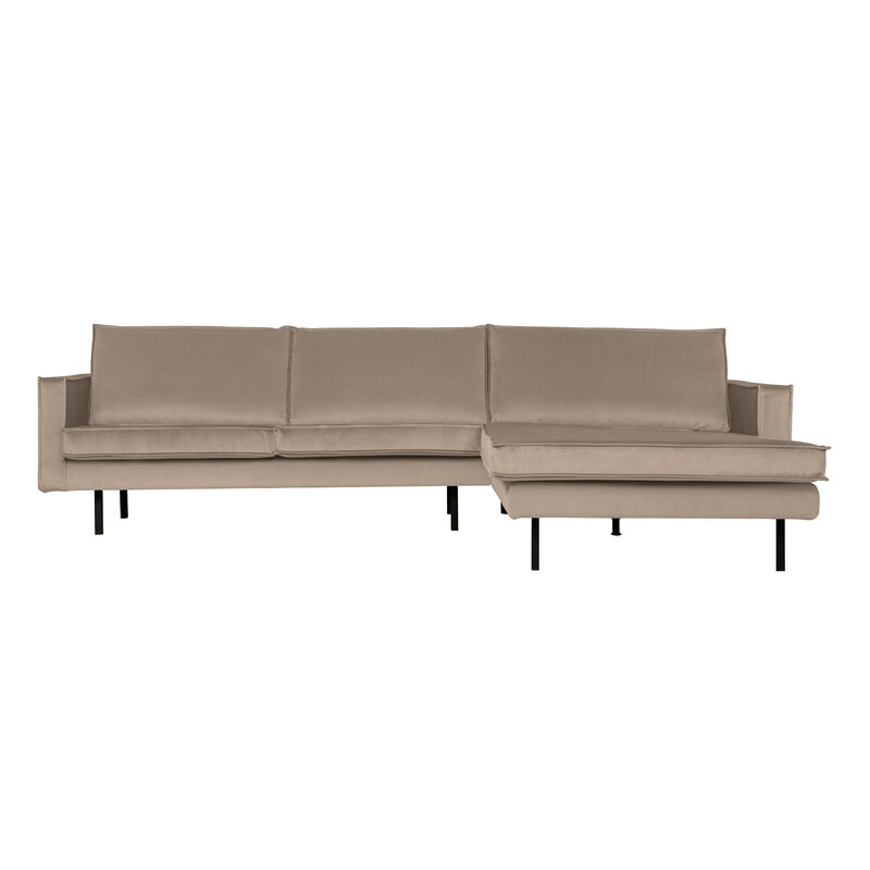 WOOOD-collectie Rodeo Chaise Longue Rechts Velvet Khaki