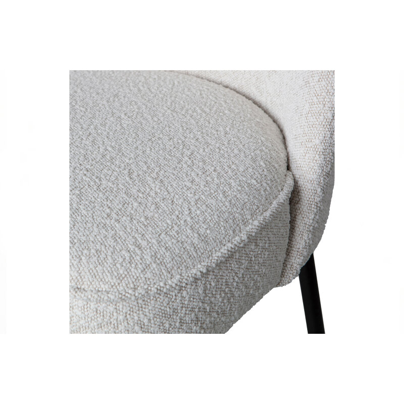 WOOOD-collectie Vogue Eetbank Bouclé Naturel