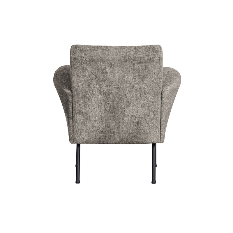 WOOOD-collectie Muse Armchair Coarse Woven Fabric Taupe