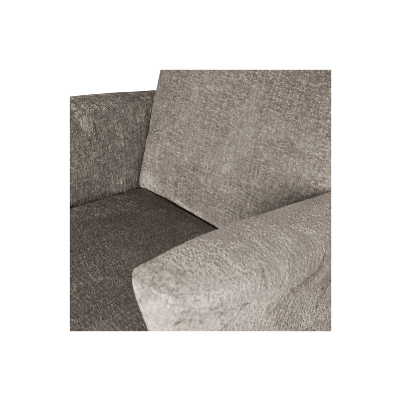 WOOOD-collectie Muse Armchair Coarse Woven Fabric Taupe