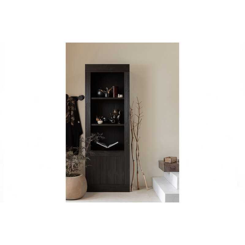 WOOOD-collectie Yumi Opbergkast Diep Geborsteld Grenen Ceder [fsc]