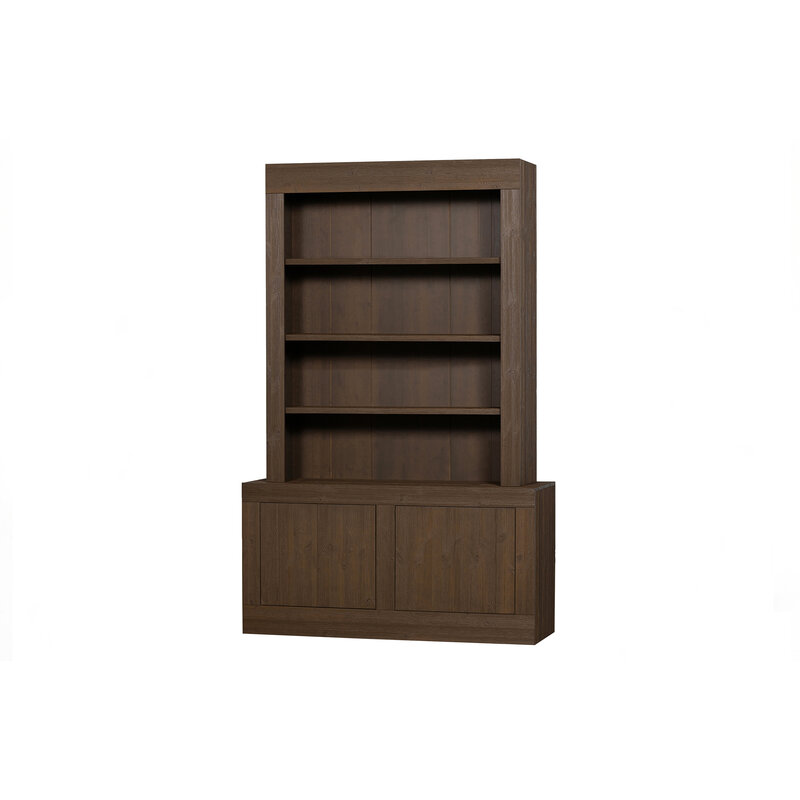 BePureHome-collectie Yumi Showcabinet Pine Deep Brushed Umber [fsc]