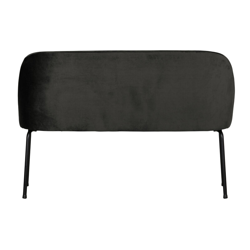 WOOOD-collectie Vogue Eetbank Fluweel Zwart