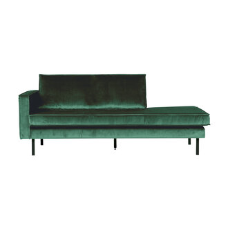 WOOOD Rodeo Daybed Left Velvet Green Forest