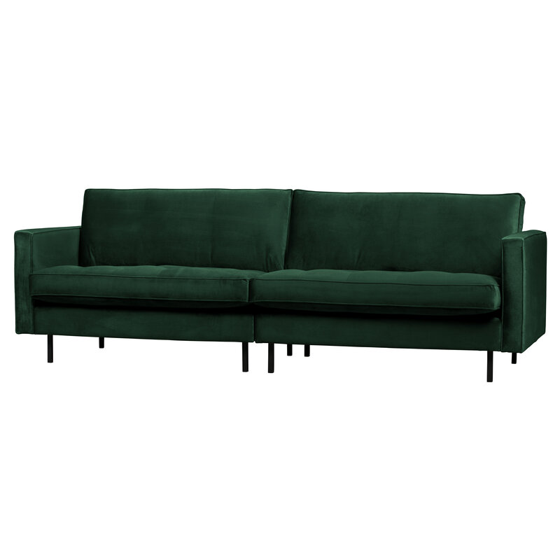 WOOOD-collectie Rodeo Classic Bank 3-zits Velvet Green Forest
