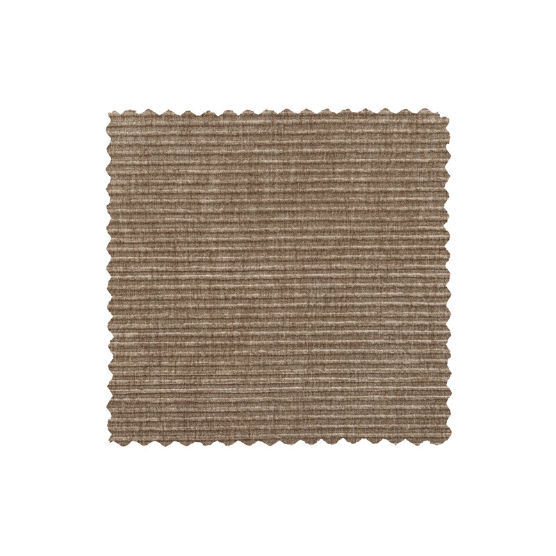 BePureHome-collectie Statement Fauteuil Met Arm Brede Platte Rib Clay