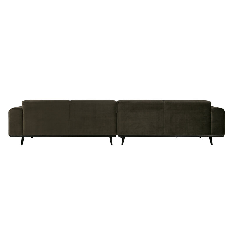 WOOOD-collectie Statement Xl 4-seater 372 Cm Velvet Dark Green Hunter