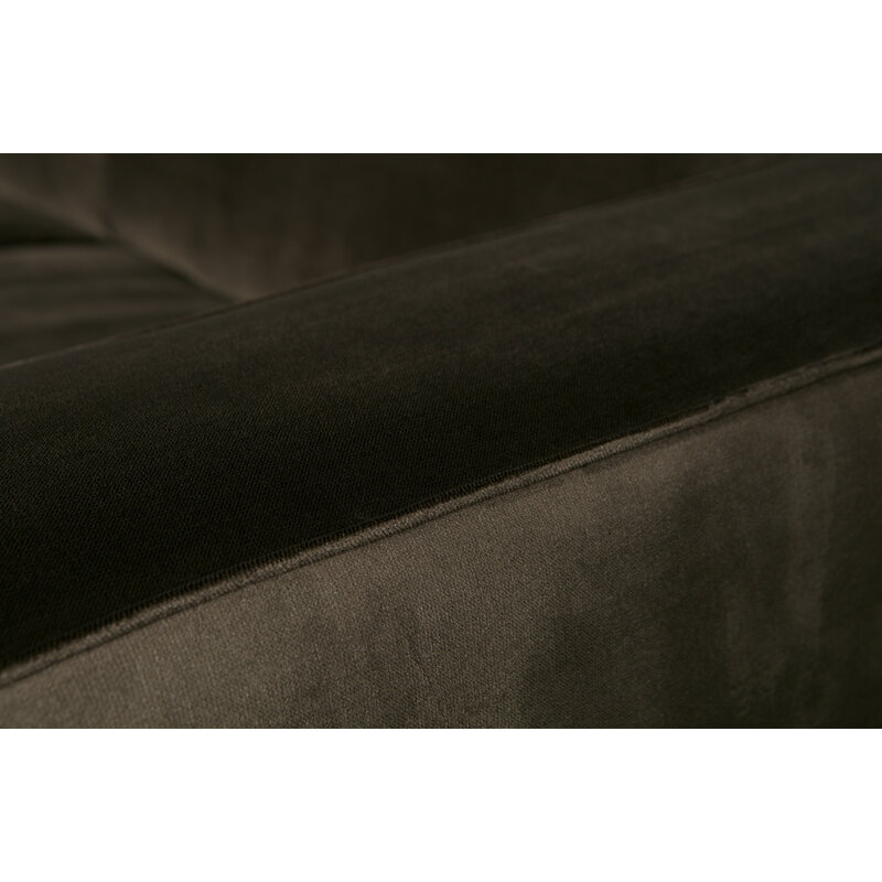 WOOOD-collectie Statement Xl 4-seater 372 Cm Velvet Dark Green Hunter