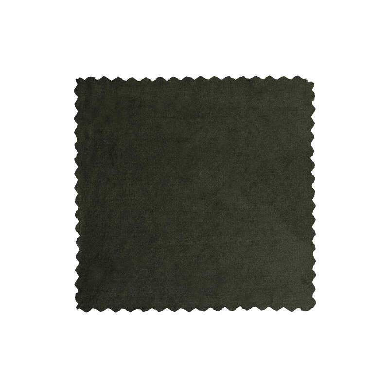 WOOOD-collectie Statement Xl 4-seater 372 Cm Velvet Dark Green Hunter