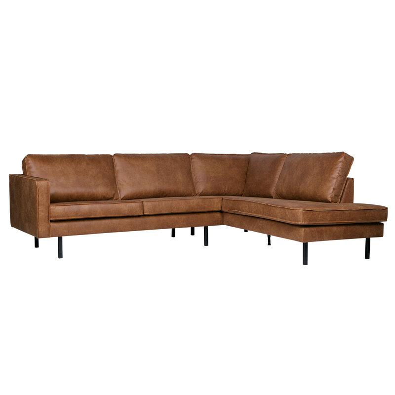 WOOOD-collectie Rodeo Hoekbank Rechts Cognac